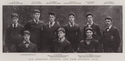 Amerikalı Ziyaretçilerimiz, Yale Athletic Team by English Photographer