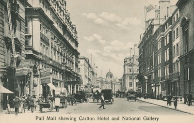 Pall Mall East, Carlton Hotel ve Ulusal Galeri