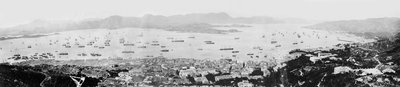 Hong Kong Limanı Panoraması, 1878 dolayları by English Photographer