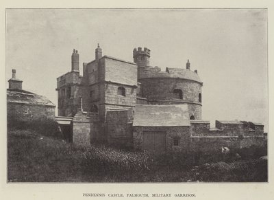 Pendennis Kalesi, Falmouth, Askeri Garnizon by English Photographer