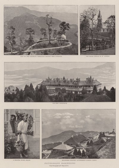 Pitoresk Darjeeling by English Photographer