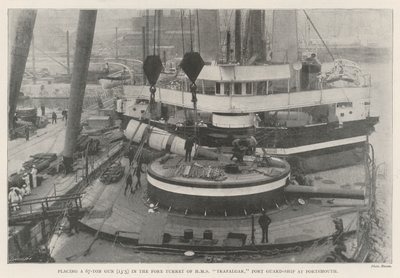 Portsmouth Limanı Muhafız Gemisi HMS Trafalgar