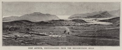 Komşu Tepelerden fotoğraflanan Port Arthur by English Photographer