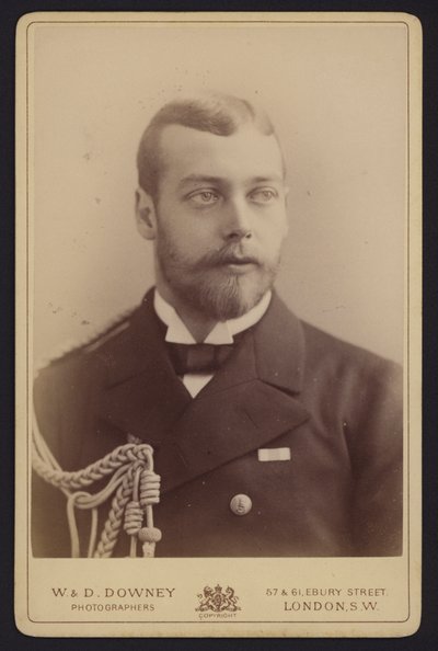 Portre, George, York Dükü, Geleceğin Kralı V. George (s/b fotoğraf) by English Photographer