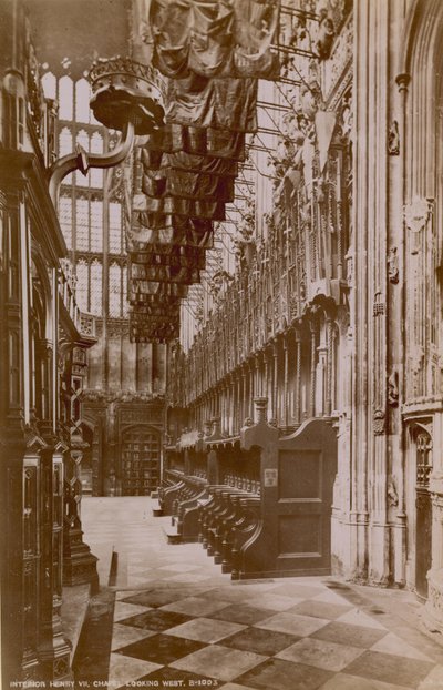 Westminster Abbey Kartpostalı by English Photographer