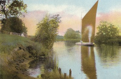 Postwick Reach, Whitlingham, Norwich yakınlarında by English Photographer
