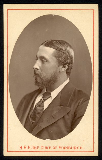 Prens Alfred, Edinburgh Dükü by English Photographer