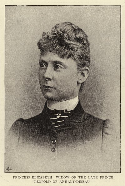 Prenses Elizabeth, Anhalt-Dessau