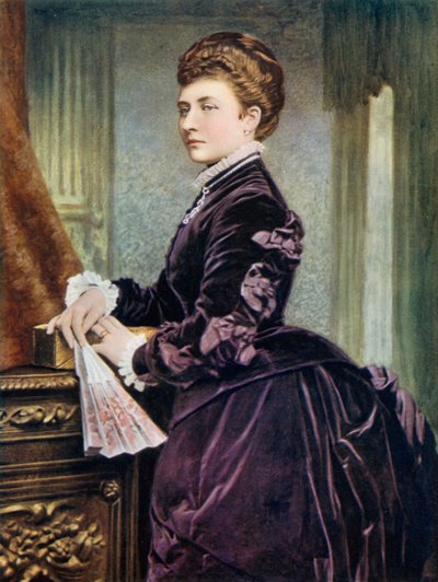 Argyll Düşesi Prenses Louise (1848-1939) by English Photographer