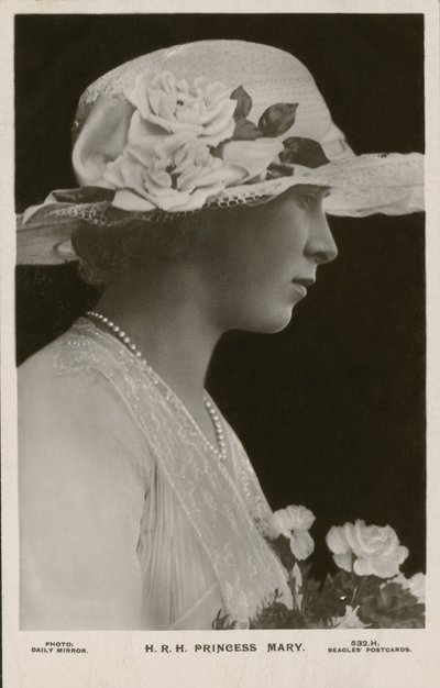 Prenses Mary (s/b fotoğraf) by English Photographer