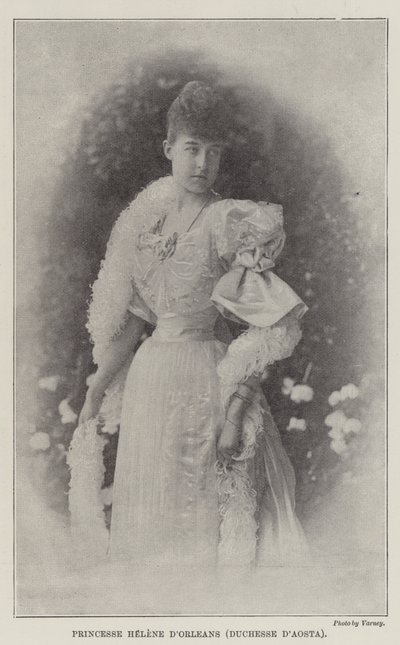 Prenses Helene dOrleans (Aosta Düşesi) by English Photographer