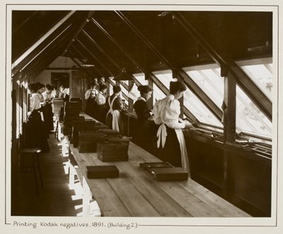 Kodak negatiflerini güneş ışığıyla yazdırma, Bina 2, Harrow by English Photographer