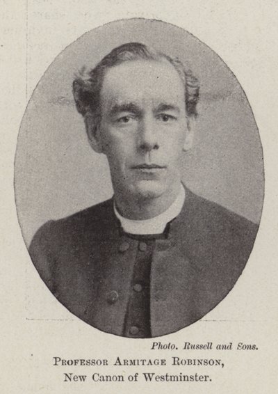 Profesör Armitage Robinson, Westminster
