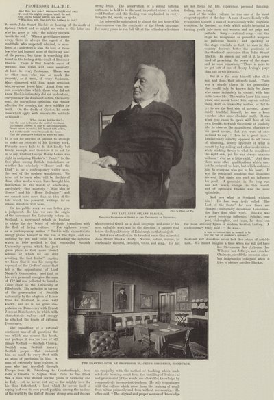 Profesör Blackie by English Photographer