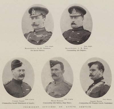 Aktif Hizmette Tanınmış Memurlar by English Photographer