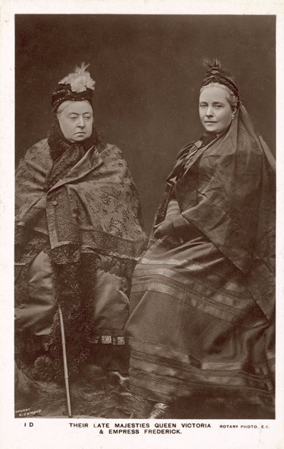 Kraliçe Victoria, İmparatoriçe Frederick by English Photographer