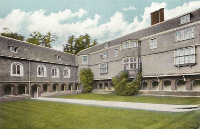 Queens Koleji, Cloisters Mahkemesi by English Photographer