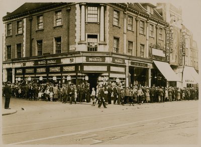 1921 dolaylarında The Majestic, High Street, Clapham