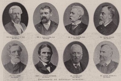 Doğum Günü Onur Ödülü sahipleri by English Photographer