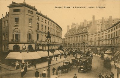 Regent Caddesi ve Piccadilly Oteli, Londra by English Photographer