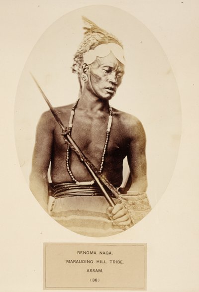 Rengma Naga, Marauding Hill Tribe, Assam, The People of India