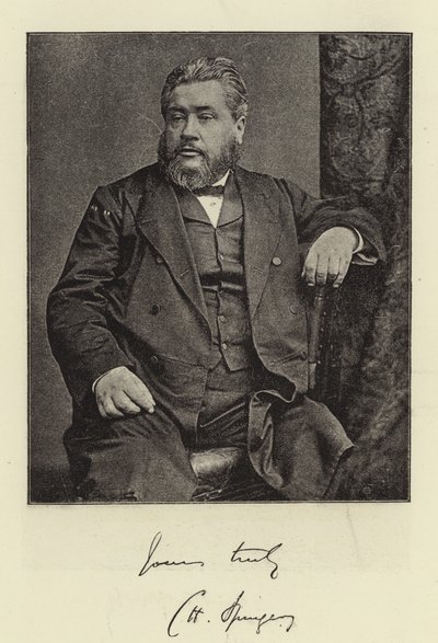 Rev CH Spurgeon by English Photographer