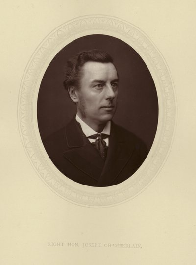 Sağ Hon. Joseph Chamberlain by English Photographer