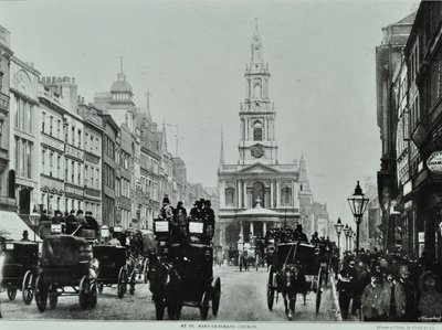 Saint Mary-le-Strand, Strand, Westminster LB: doğuya, Saint Mary-le-Strand