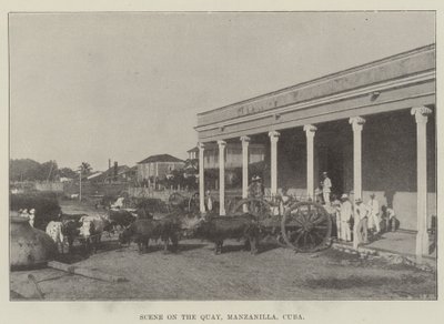 Rıhtımda Sahne, Manzanilla, Küba by English Photographer