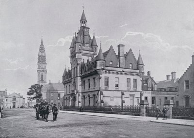 İskoçya: Greenock, Adliye Sarayı (s/b fotoğraf) by English Photographer