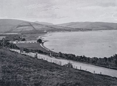 İskoçya: Lamlash Bay, Arran (s/b fotoğraf) by English Photographer