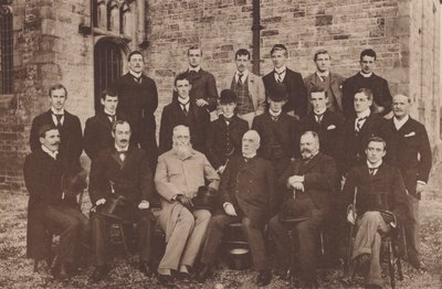 Sedbergh: Eski Sedbergliler Grubu (s/b fotoğraf) by English Photographer