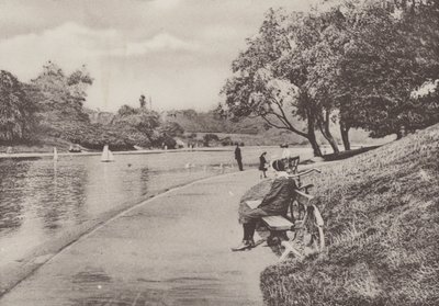 Sefton Park, Liverpool (s/b fotoğraf) by English Photographer