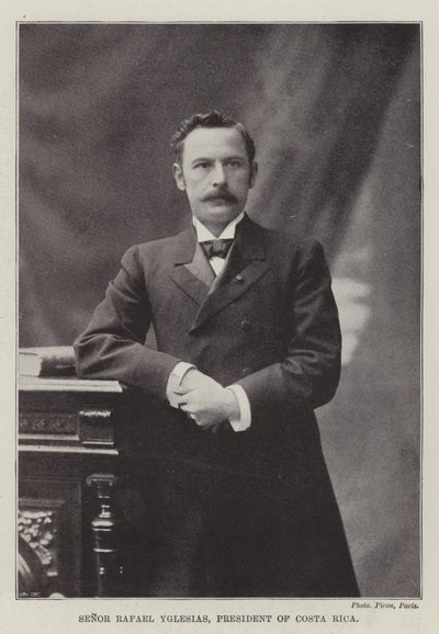 Kosta Rika Devlet Başkanı Senyor Rafael Yglesias by English Photographer