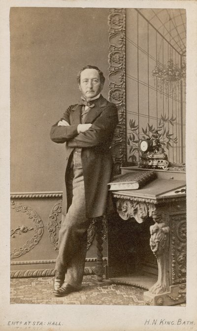 Sigismond Thalberg, piyanist by English Photographer
