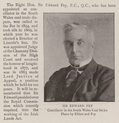 Sör Edward Fry by English Photographer
