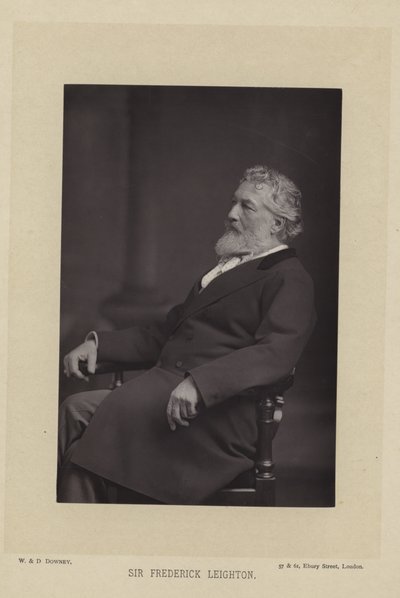 Sör Frederick Leighton by English Photographer