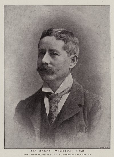 Sir Harry Johnston, KKB by English Photographer