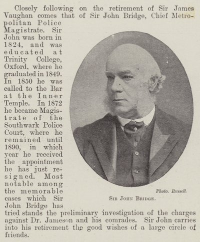 Sir John Köprüsü by English Photographer