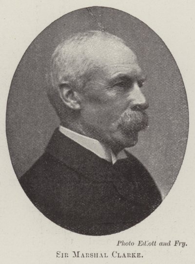 Sir Mareşal Clarke by English Photographer