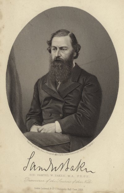 Sir Samuel Beyaz Fırıncı by English Photographer