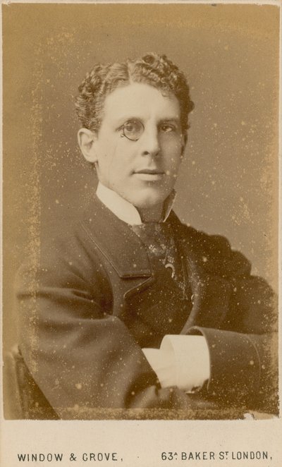 Sör Squire Bancroft by English Photographer