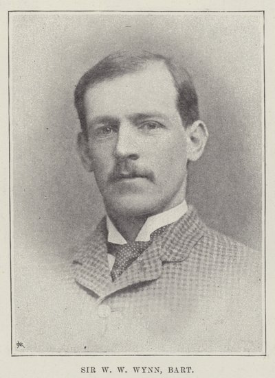 Efendim WW Wynn, Baronet by English Photographer