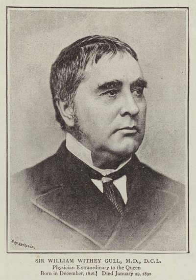 Sir William Withey Martı, MD, DCL by English Photographer