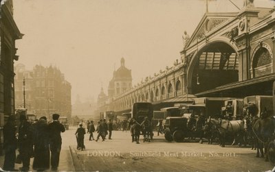 Smithfield Et Pazarı, Londra by English Photographer