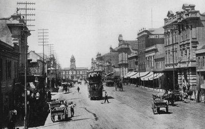 Güney Afrika: Main Street, Port Elizabeth (s/b fotoğraf) by English Photographer
