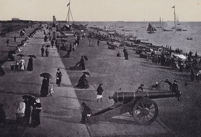 Southsea Plajı (s/b fotoğraf) by English Photographer