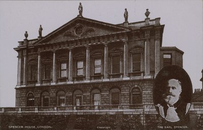 Spencer House, Londra (iç metin) Earl Spencer ile by English Photographer