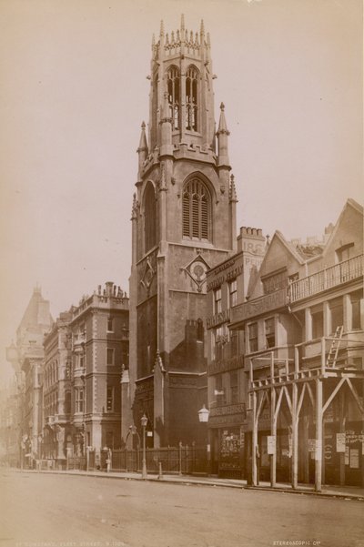 St Dunstans Kilisesi, Fleet Street, Londra by English Photographer