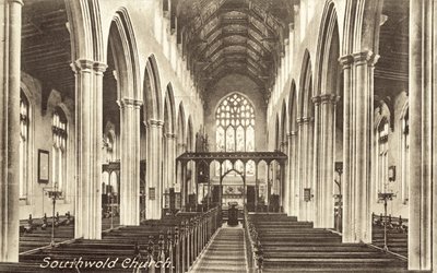 St Edmund Kilisesi, Southwold (s/b fotoğraf) by English Photographer